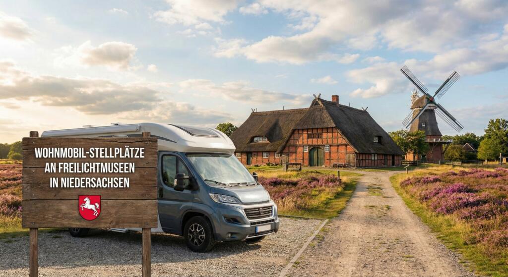 Von Backstein, Mooren und Windmühlen: Wohnmobil-Tour zu den Freilichtmuseen in Niedersachsen