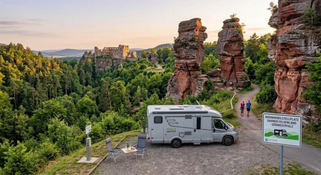 Südwestpfalz: Felsen, Freiheit und Grenzgang mit dem Wohnmobil an Brückentagen